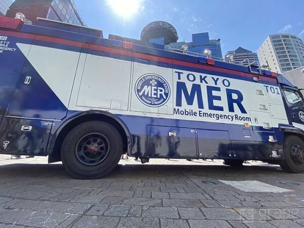 『TOKYO MER』のERカー　実際に運転席に座ってみると…このボタンは？