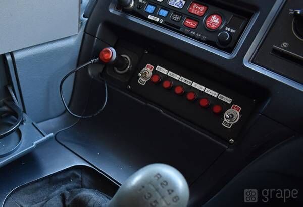 『TOKYO MER』のERカー　実際に運転席に座ってみると…このボタンは？
