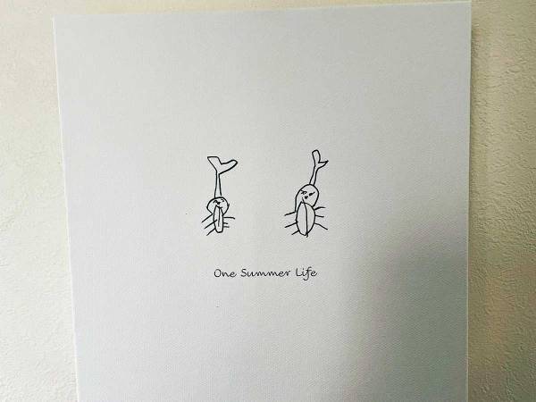 「こんな絵描けない…」初めて生き物の死を経験した息子の絵に１３万『いいね』