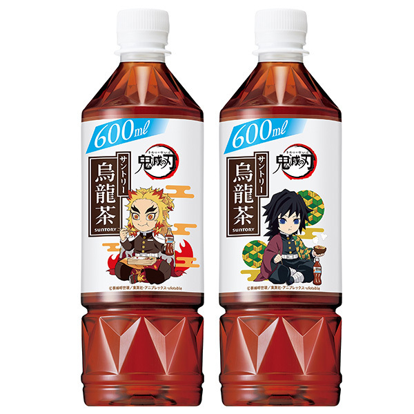 『鬼滅の刃』とサントリーのドリンクがコラボ！　描き下ろしラベル８種がかわいすぎる