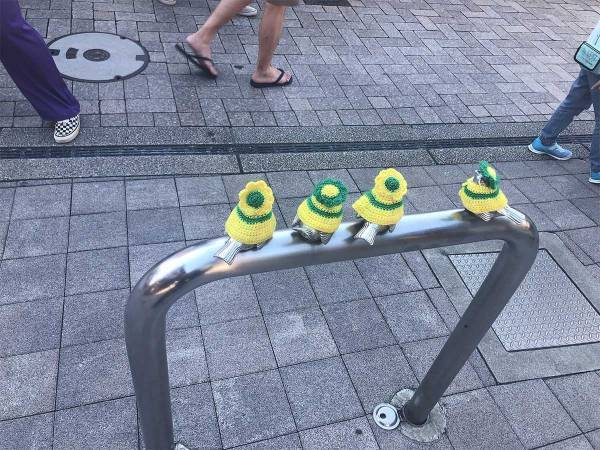 「癒された」「超かわいい」　江の島で見つけた『誰かの優しさ』に心温まる