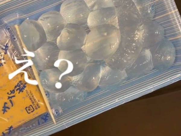 「作った人、疲れてたのかな」　買ったわらび餅の形が、どう見ても…