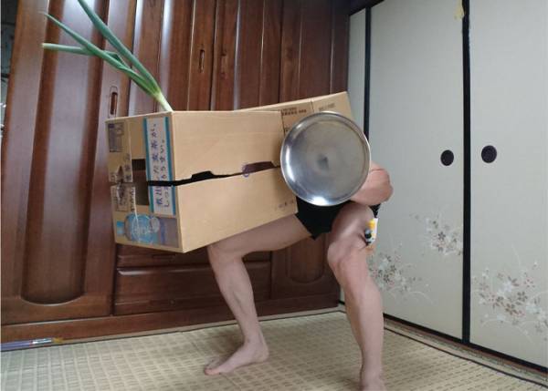 『メタルギア』に登場する戦車を家のもので再現　その姿に「笑った」「いい味」