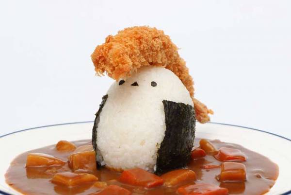 食べるのをためらうかわいさ　『ヤンキーカレー』の真ん中に鎮座するのは？