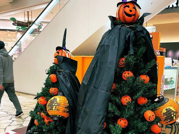 ハロウィンなのに、どこかがおかしい…　斬新な飾りつけに「発想の勝利」「これは賢い」