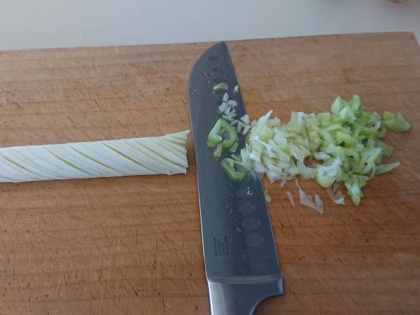 簡単！あっという間に長ねぎのみじん切りが完成！