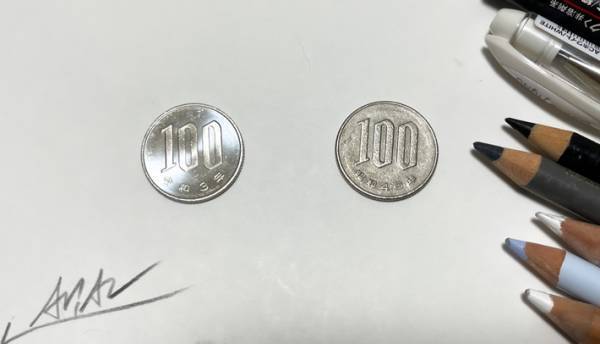 １００円玉を並べただけのツイートが１２万『いいね』　その理由は…？