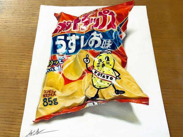 一見普通のポテトチップス　見た人たちから驚きの声が上がったワケとは…？