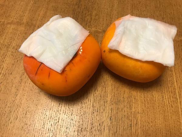 柿はシャキシャキした食感が好き！追熟を防ぐための簡単な方法