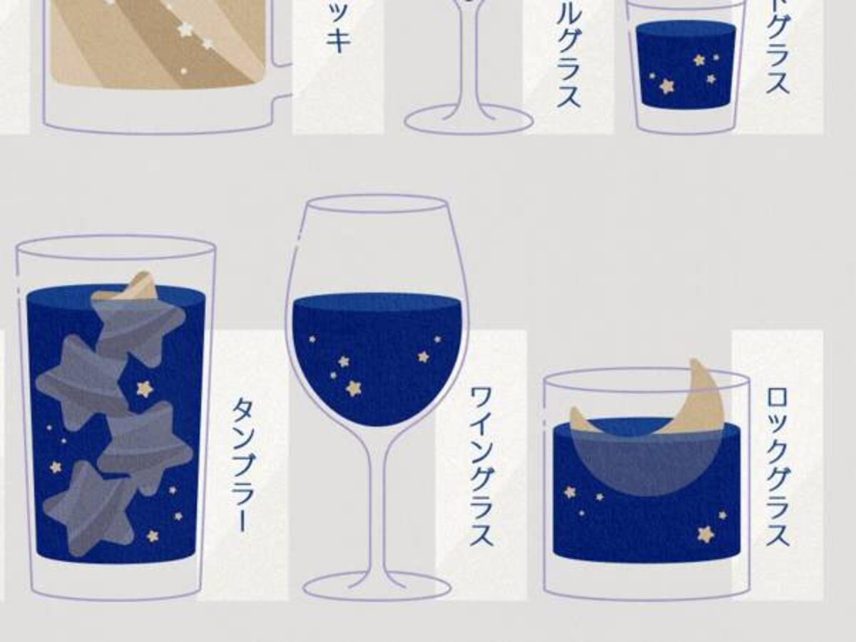 分かりやすい ためになる グラスの種類を描いたイラストに６万 いいね 21年11月26日 ウーマンエキサイト 1 2
