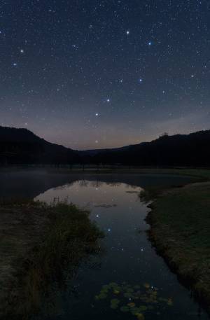 写真家が撮影した北斗七星　星空の下を見ると？