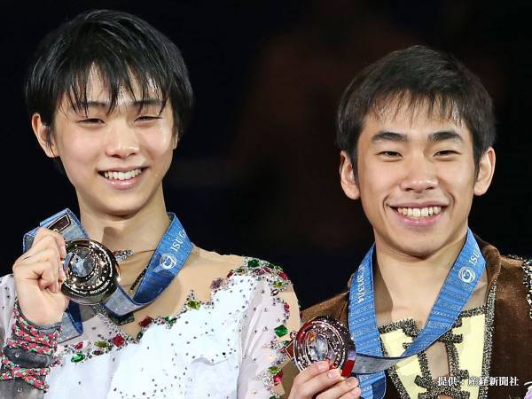 一時はライバルだった２人　織田信成から羽生結弦への縦読み祝福に「泣けてくる」