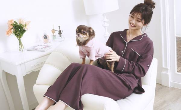 愛犬とお揃いにできる！　かわいらしいルームウェアが発売