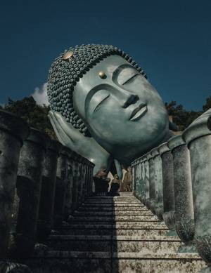 完成して１か月後、住職に思わぬ出来事が…　迫力ある１枚をご覧ください