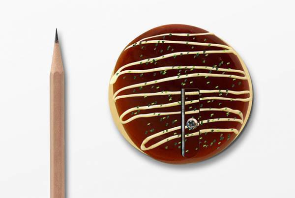 『お好み焼きの鉛筆削り』が大反響　「面白い」「小学生の頃に欲しかった」