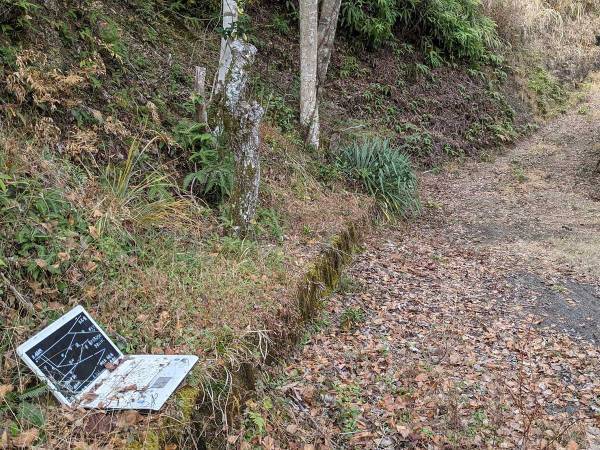 謎の看板に、ネットがざわざわ…　「もはや怖い」「すごい違和感」