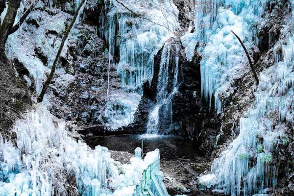 自然が作り出した『冬の絶景』に、感動の声が続出　「幻想的」「映画に出てきそう」