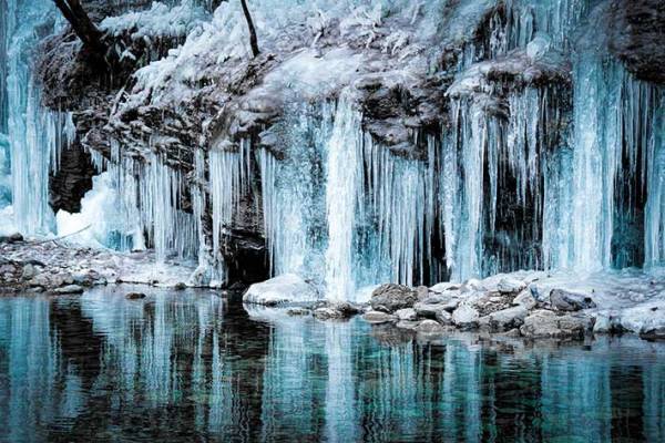 自然が作り出した『冬の絶景』に、感動の声が続出　「幻想的」「映画に出てきそう」
