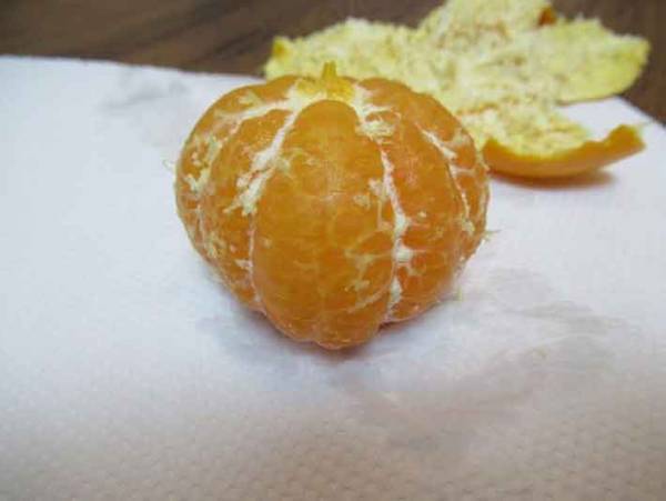 ミカンの白い繊維『取る派』に朗報！！超簡単に取る方法とは