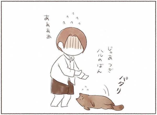 忙しそうな飼い主を見た猫が…　「なんて健気なの」「罪な猫だ」