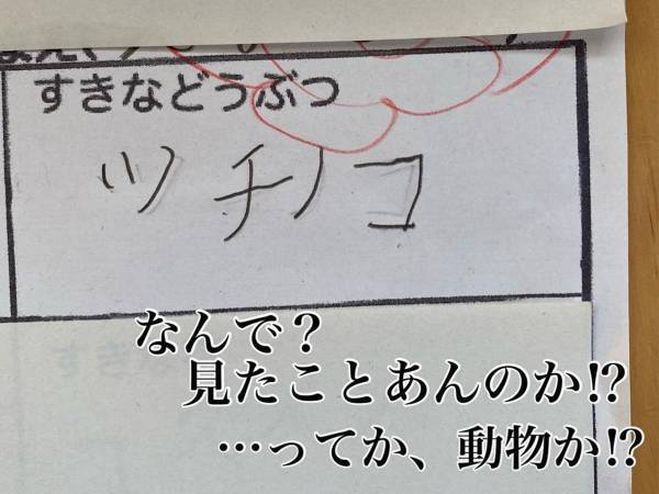 「面白すぎてお腹痛い」「眠気が飛んだ」　小１娘が自己紹介カードで珍解答連発