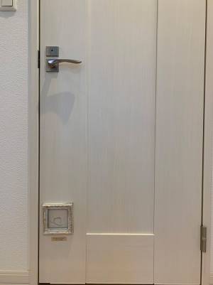 頭突きで家のドアに穴を開けた１歳半の息子　父親がとった行動とは