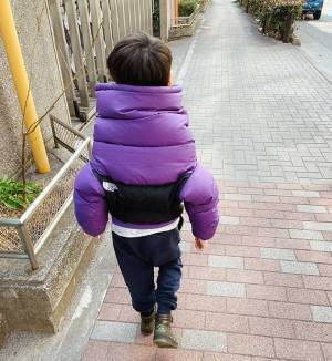「最先端なうちの息子の着方みて」　２６万人の目をくぎ付けにした写真が、コレ！
