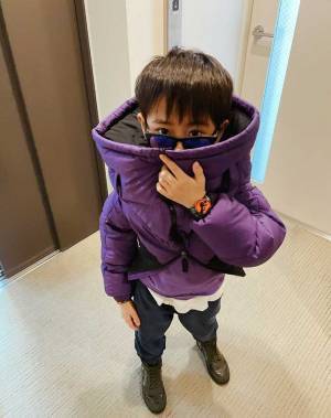 「最先端なうちの息子の着方みて」　２６万人の目をくぎ付けにした写真が、コレ！