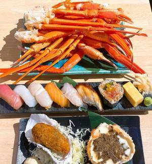 破格の『カニ・すし食べ放題』がSNSで話題！　その内容が…こちら