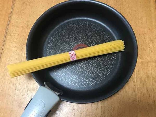 災害時に覚えておくと便利！『蒸しパスタ』の作り方とは？