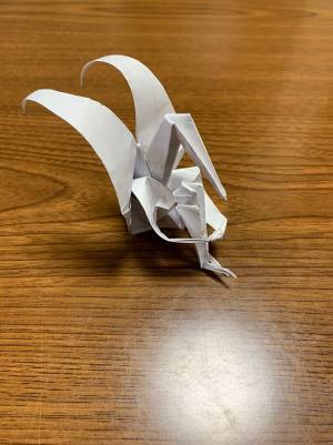 特殊な『折り鶴』に１５万人が爆笑！　「相談に乗ってあげたくなる」「かわいい」