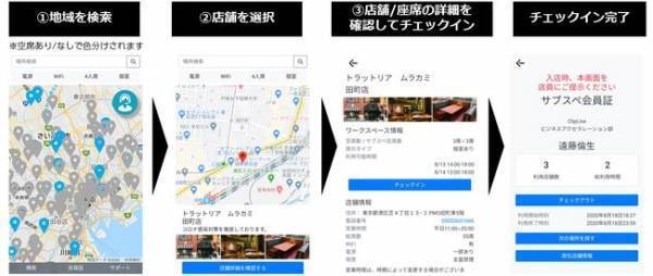 『自宅で仕事ができない人』と『飲食店』を結ぶサービスが便利そう！