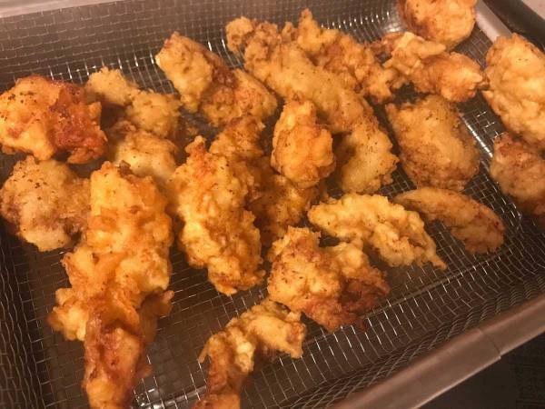 揚げ物のライフハック！ある状態でちょっと待つと簡単に油が切れる