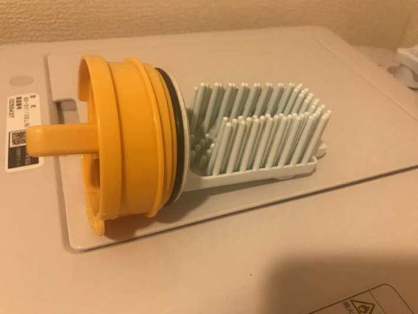 ドラム式洗濯機の糸くずフィルターの掃除が楽になる方法試してみた！その結果…