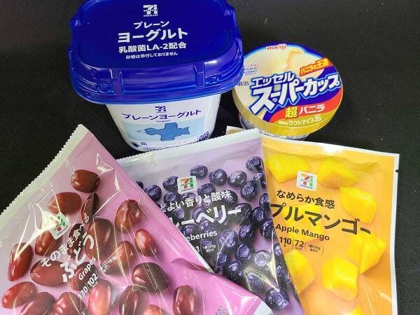 セブンイレブンの冷凍フルーツで一番おいしい果物は？　食べ方別のおすすめは？