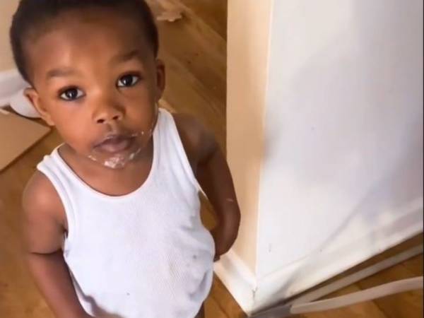 父親に「ケーキを食べたんだろ？」といわれた男の子　見事な『返し』に爆笑