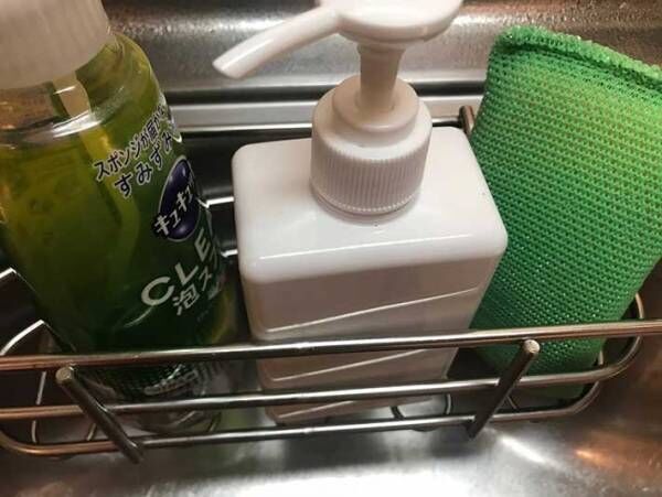 食器用洗剤をある容器に詰め替えたらラクになった！