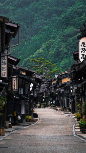 長野県の山奥で撮影された、森の中へ吸い込まれそうな３枚がこちら