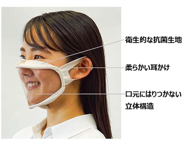 障がい者を助ける『透明マスク』に称賛の声　「素晴らしい発想」「これは助かる！」