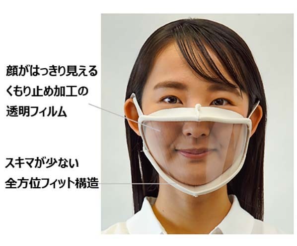 障がい者を助ける『透明マスク』に称賛の声　「素晴らしい発想」「これは助かる！」