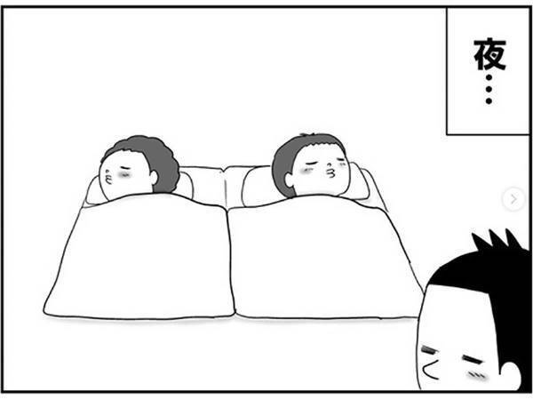 双子のシンクロ！夜中の珍事件に爆笑と共感が集まる