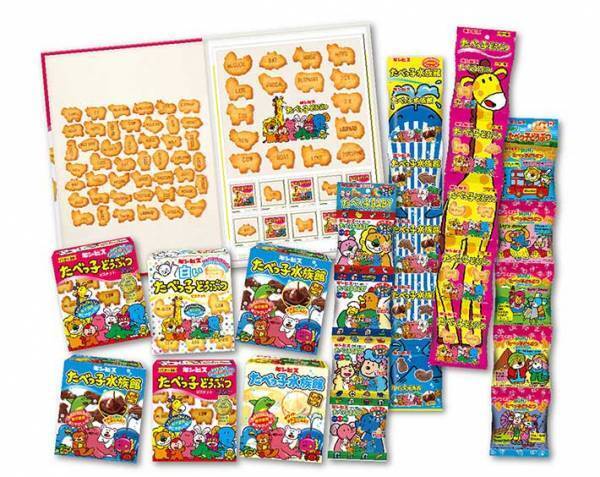 『たべっ子どうぶつ』切手が登場！　お菓子とセットで２倍嬉しい