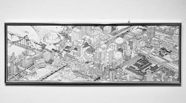 「すごい才能だ」「感動した」　年齢を聞いて驚き！下書きなしで描いた空想の街に反響