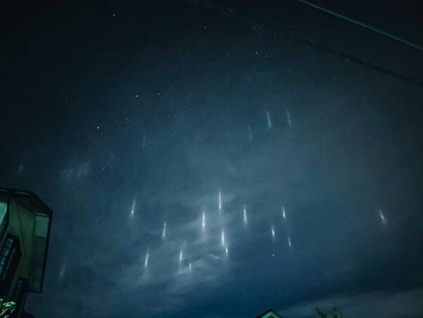 無数の星が落ちてきた…？　福井の夜空で見られた、神秘的な光景