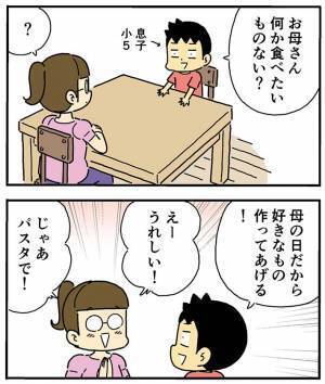 「アホかわいい」「やるな」　母の日に母親へ食べたいものを聞く息子、すると？