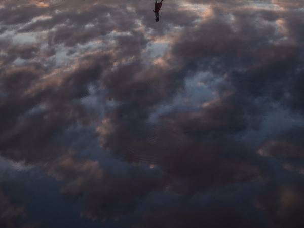 美しく、懐かしい光景　田植え前の水鏡をとらえた１枚に息をのむ