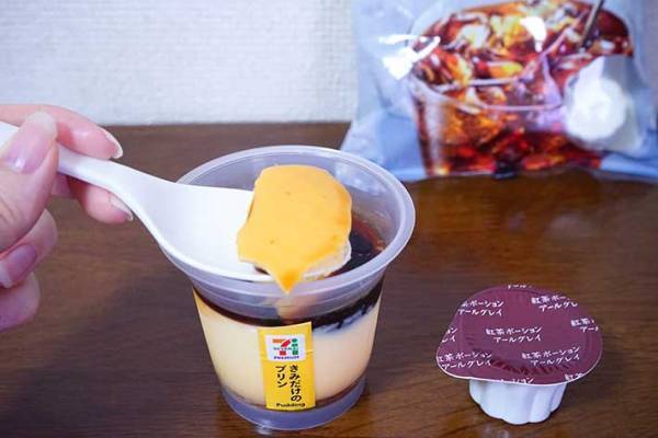 「あ…あ…あ…」　迷いなくかけた、セブンの『紅茶ポーション』に戸惑うが？