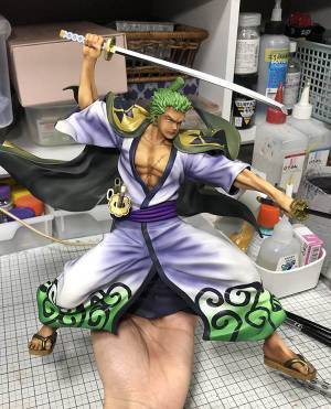 「すごすぎて頭バグった」　現実に飛び出したようなフィギュアの塗装に反響！