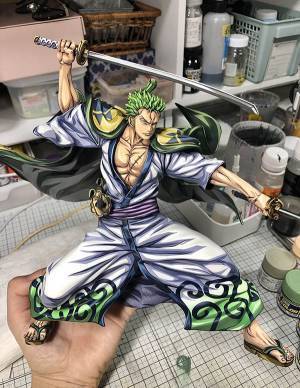 「すごすぎて頭バグった」　現実に飛び出したようなフィギュアの塗装に反響！