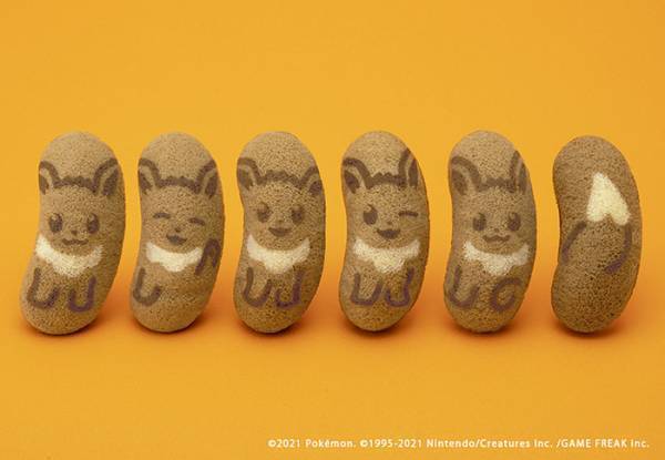 ポケモン×東京ばな奈がかわいすぎる　ピカチュウのイーブイの『しっぽ』が出たらラッキー！